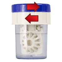 Linsenbehlter hoch (Washer) Fllmenge: ca. 10 ml