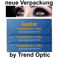 AquaCon Premium Air 1 Day  (Trend Optic/ Cooper Vision) 90 Tageslinsen